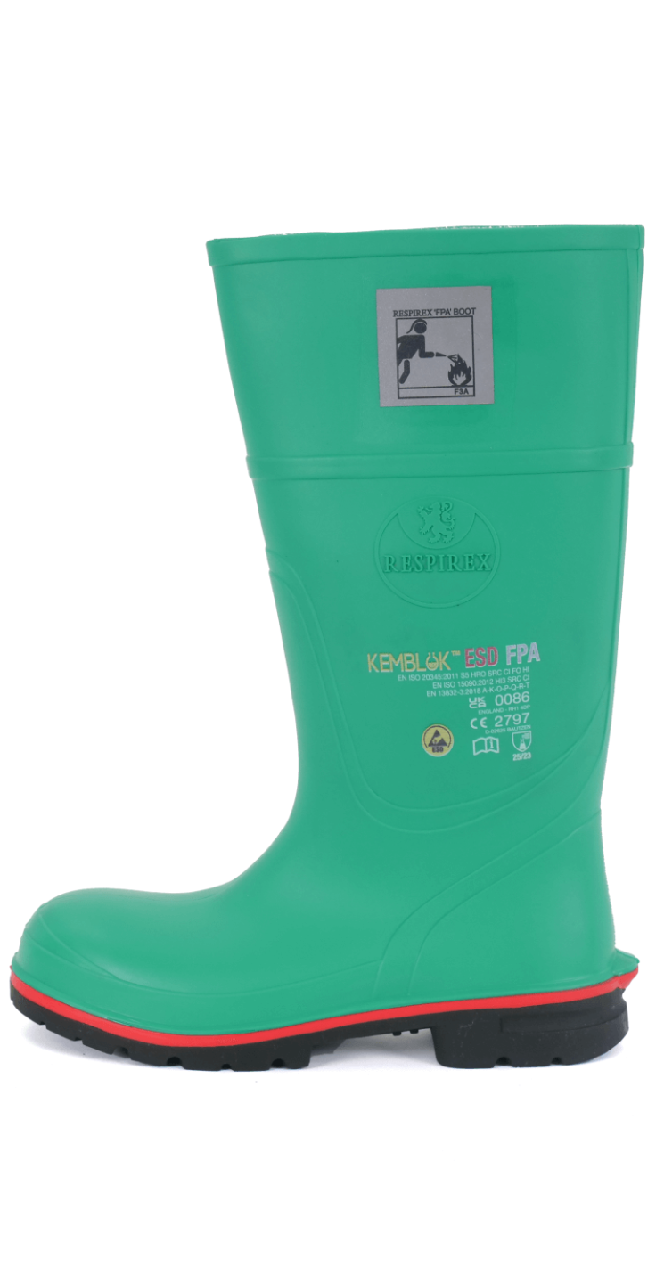 Kemblok™ ESD FPA Chemical Protective Boots Respirex North America